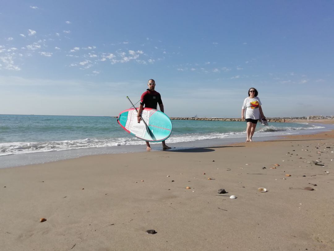 Imagen de una playa de Castelló.