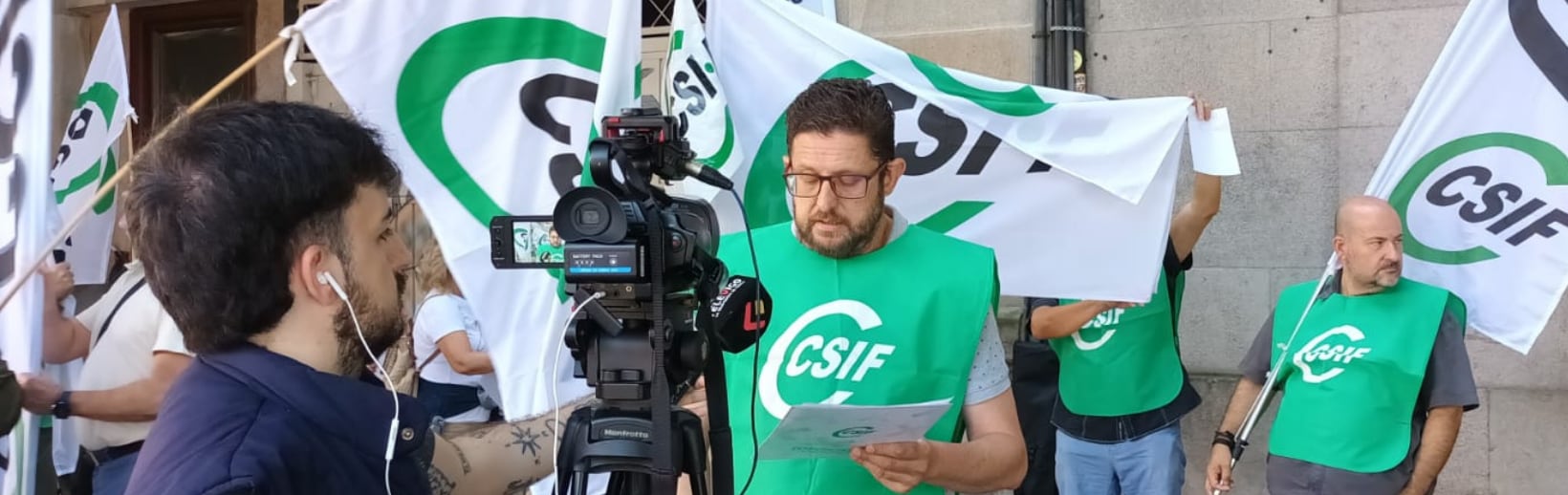 Protesta del CSIF en Vigo