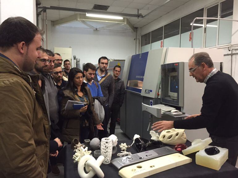 Visita de alumnos de MBA a diversas empresas.