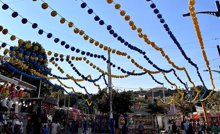 Farolillos de la Feria de Algeciras