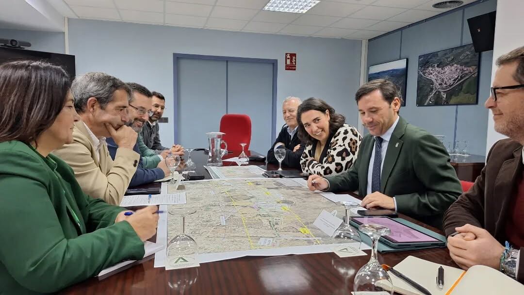 Un momento de la reunión