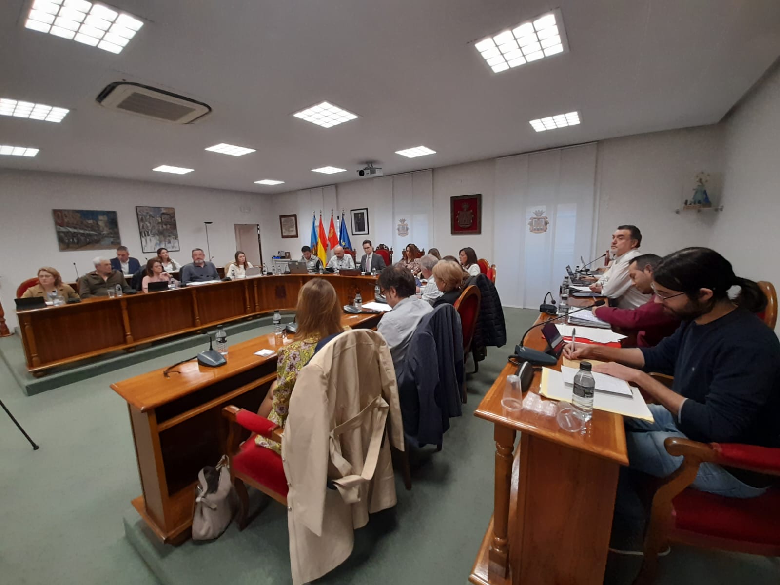 Pleno del Ayuntamiento de Aranda abril 2024