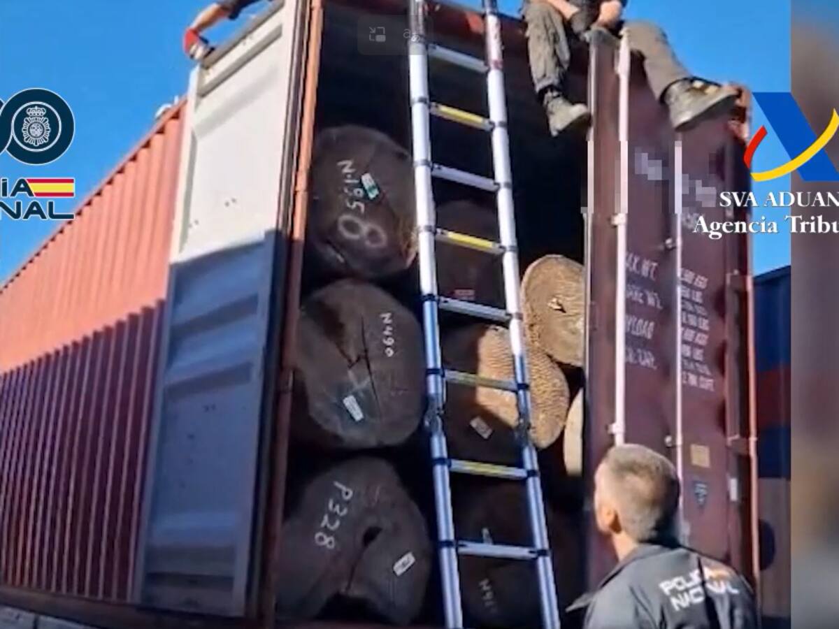 Intervenidos 120 kilos de cocaína en el puerto de Algeciras