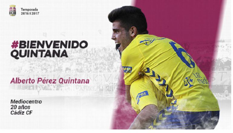 Quintana ya es jugador del Cartagena