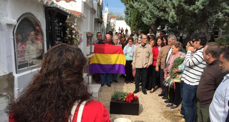 Entierro de Pedro Sánchez Alcón en Valverde de Mérida