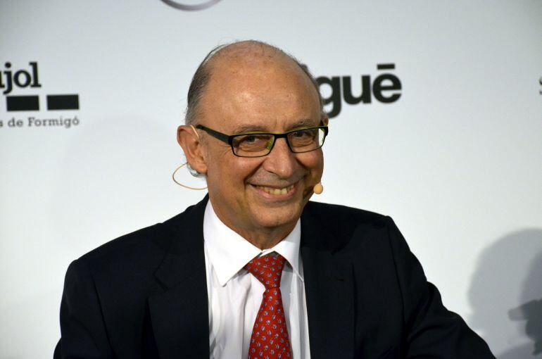 Cristóbal Montoro, ministro de Hacienda