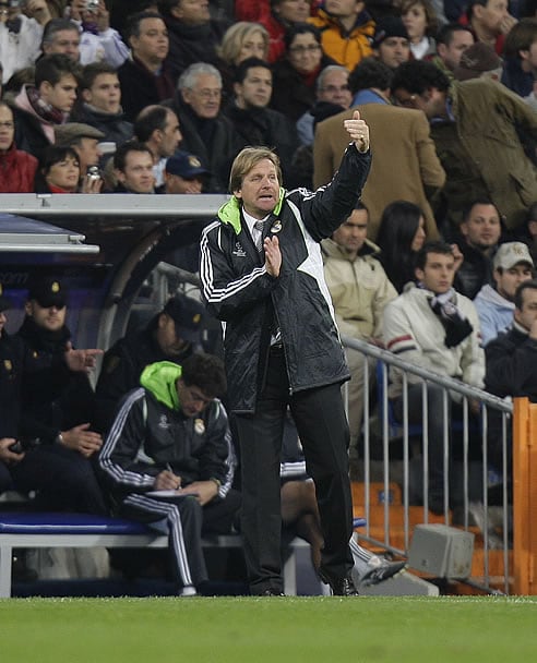 Schuster puede vivir ante el Recre su último partido en el banquillo del Bernabeu