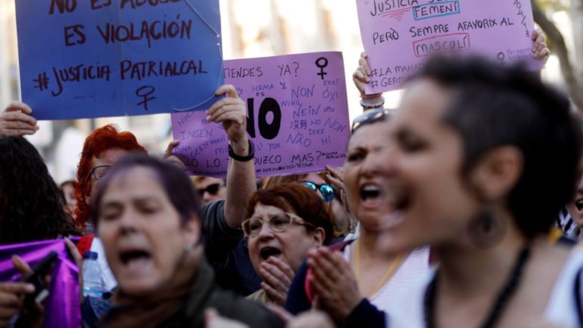 A la chica de Pamplona la violaron