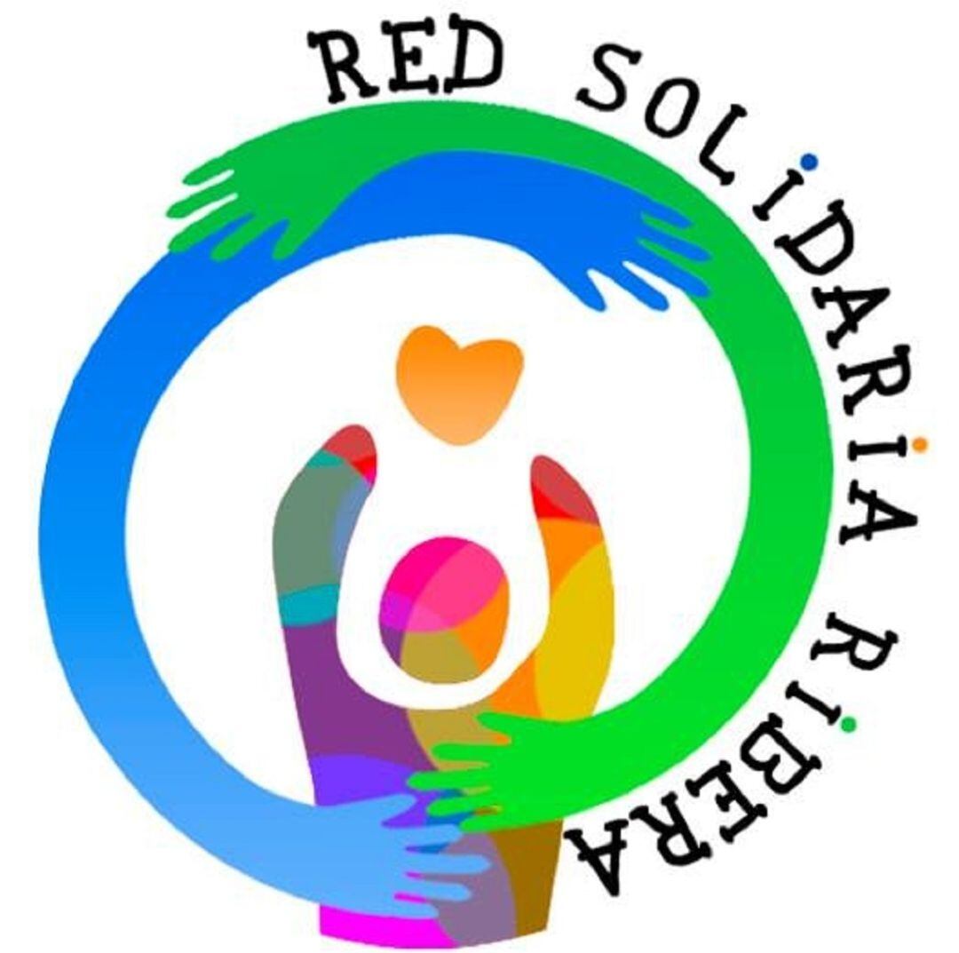 Este es el logotipo de la nueva agrupación Red Solidaria Ribera.