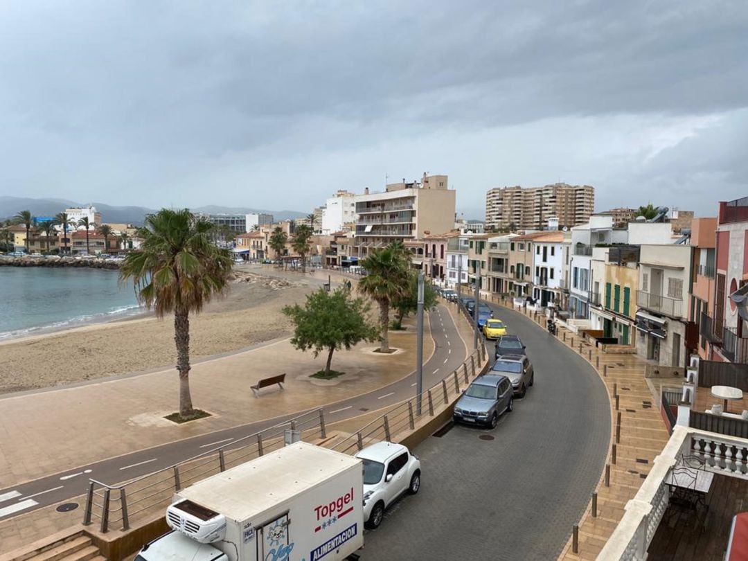 Imagen de Portixol, una de las zonas más afectadas de Palma