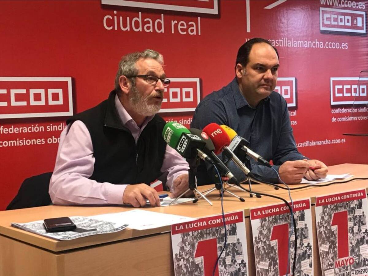 UGT y CCOO: "Que las movilizaciones del 1 de mayo sean un clamor"