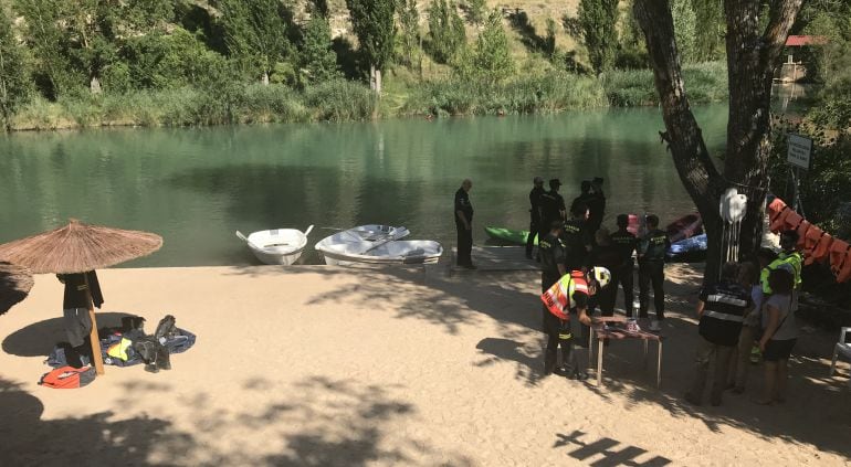 El operativo de búsqueda se centró en la Playa Artíficial de Cuenca.