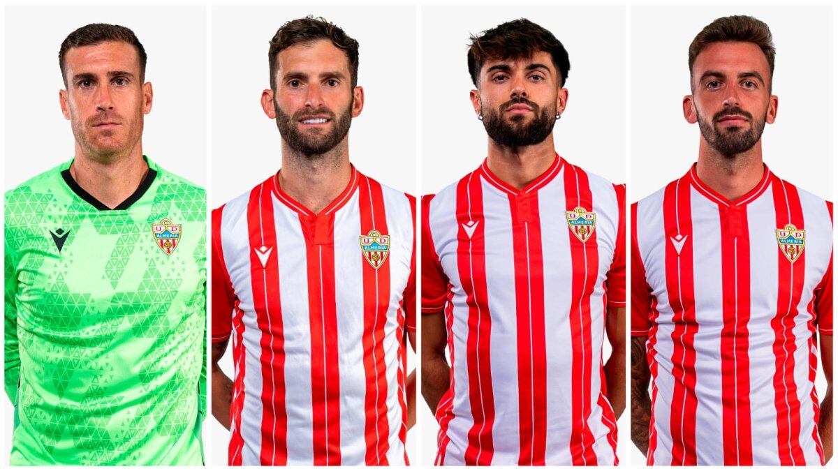 Fernando, Leo Baptistao, Arnau Puigmal y Centelles.