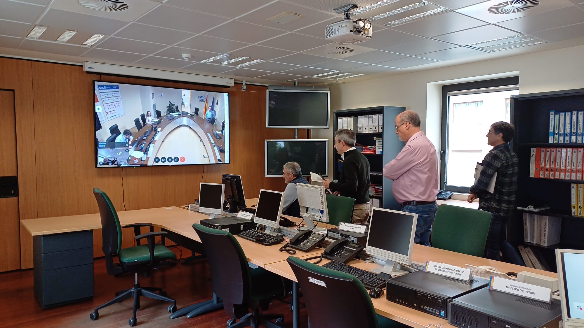 El Consejo de Seguridad Nuclear participa en el simulacro de emergencia de Santa María de Garoña