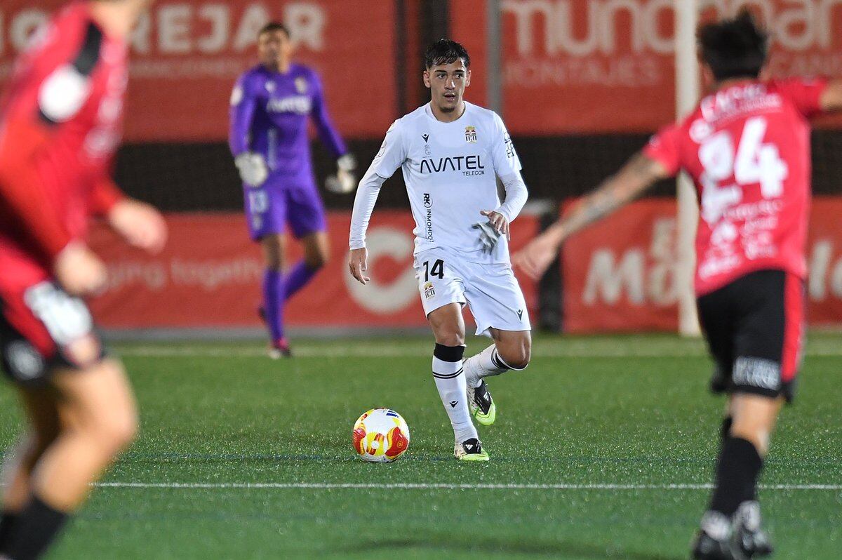 Edgar durante el partido
