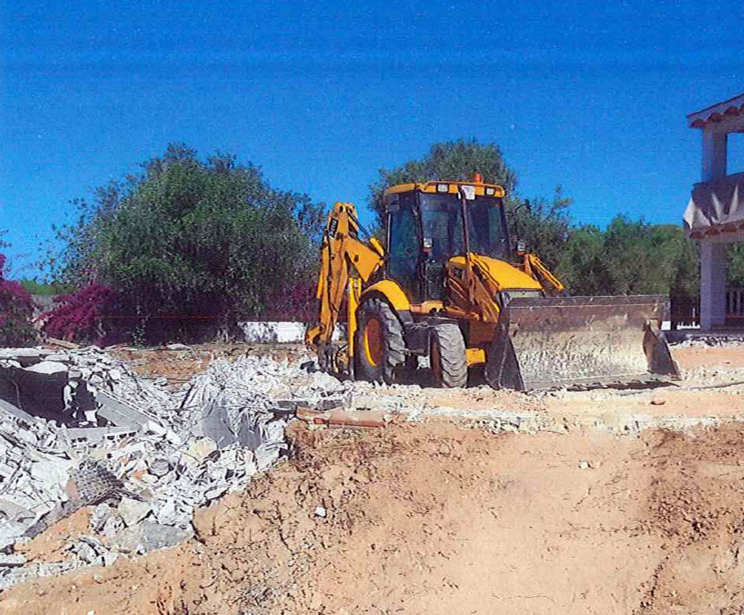 Las demoliciones se han llevado a cabo en diferentes zonas del municipio