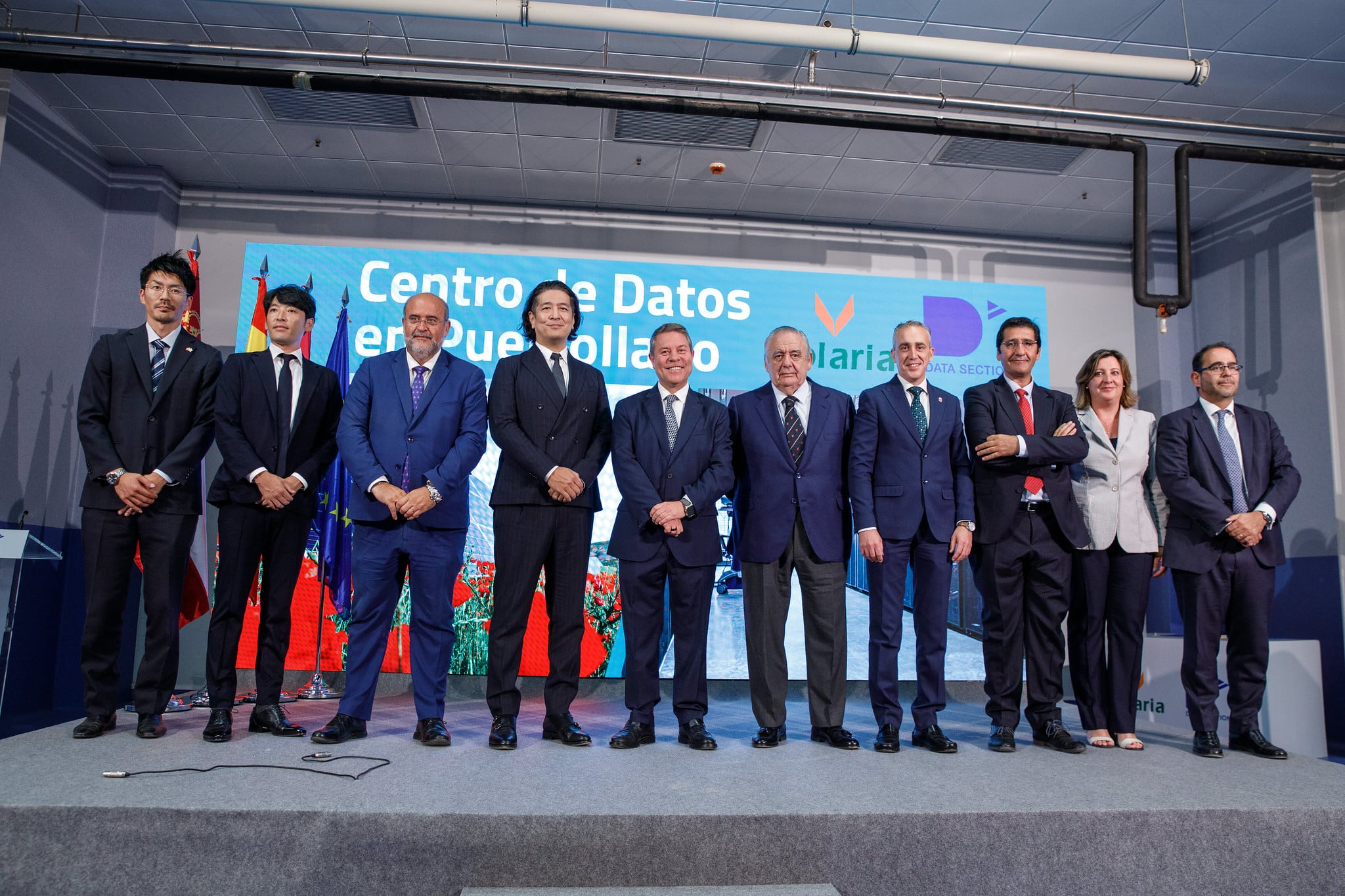 Presentación del Data Center de Solaria y Datasection en Puertollano