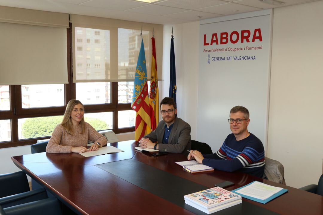 Reunión para hablar de promoción del empleo