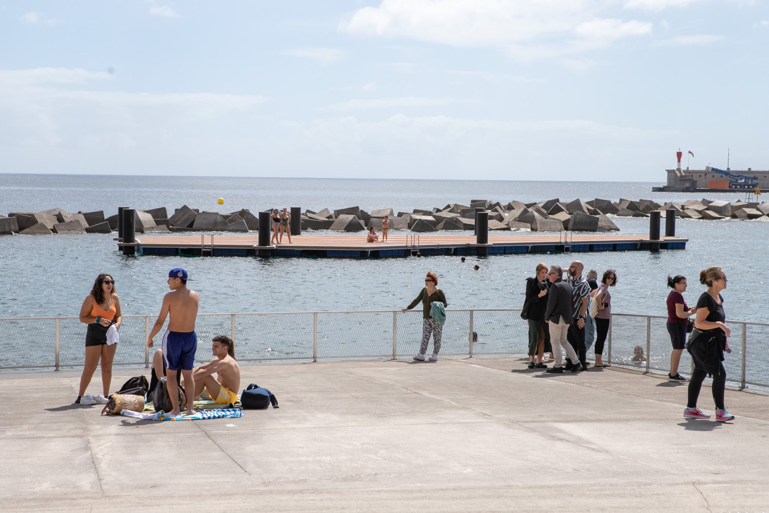 Las obras de la Zona de Charcos del Área Funcional de Valleseco finalizaron el pasado mes de septiembre y ya están abiertas al público (vía puertosdetenerife.org)