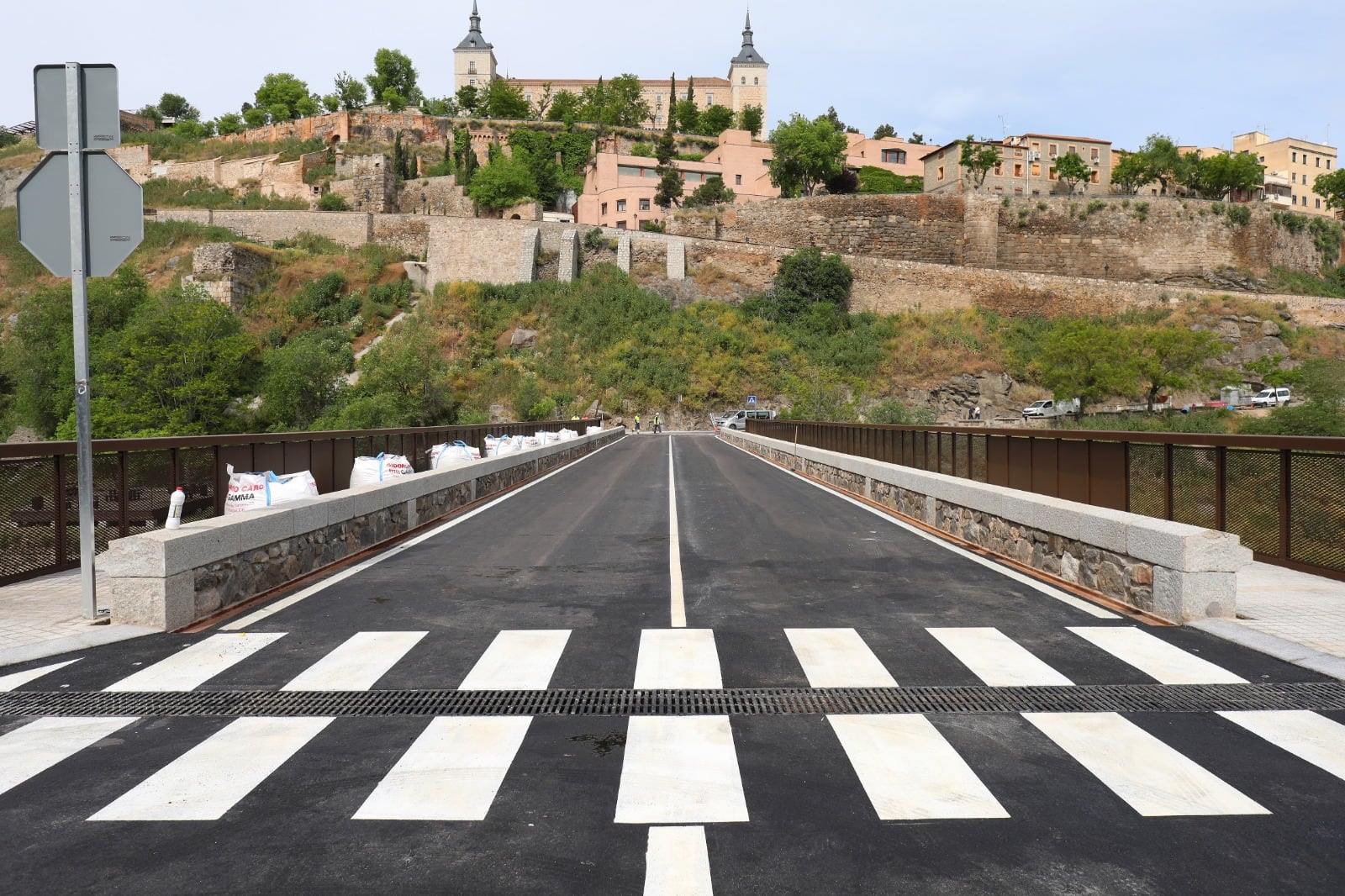 Imagen del nuevo puente de Alcántara de Toledo