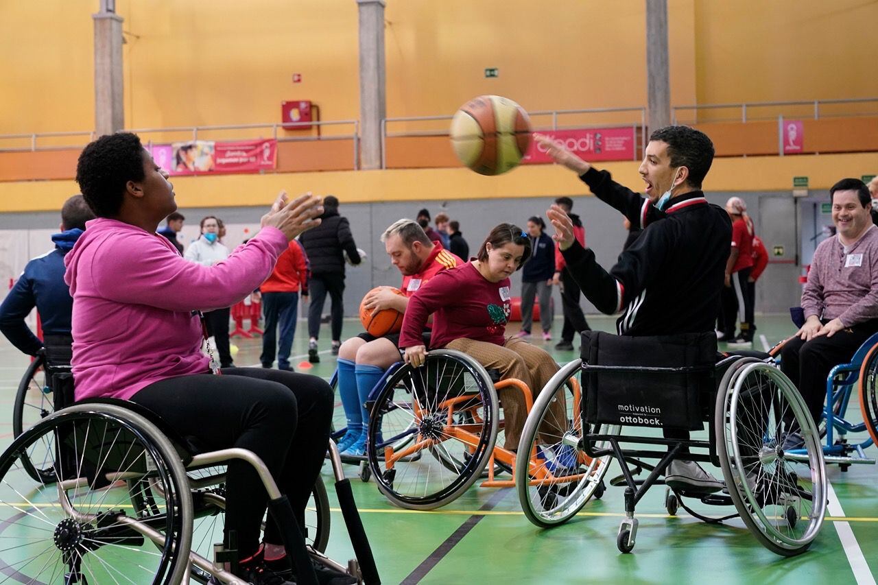 Baloncesto adaptado en San Sebastián de los Reyes