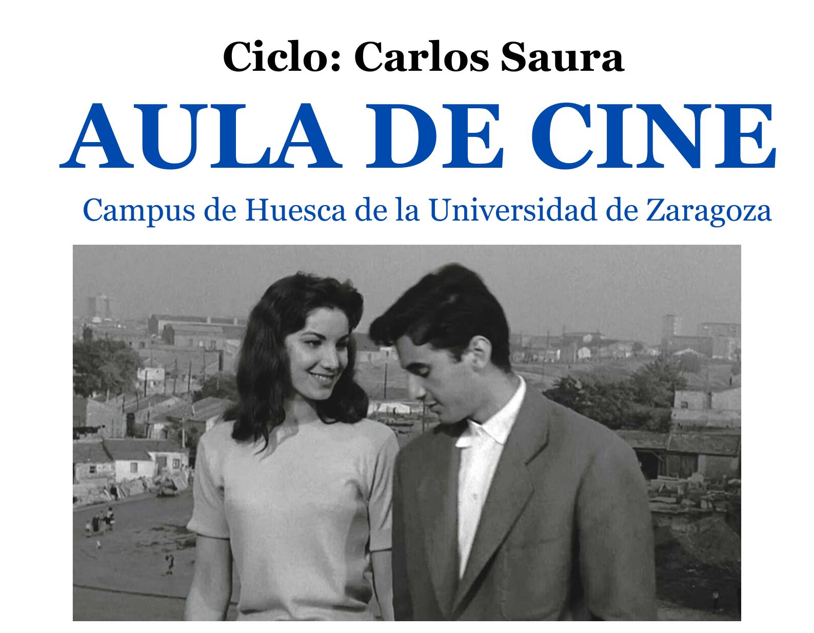 Ciclo de cine en el campus de Huesca con Saura como protagonista