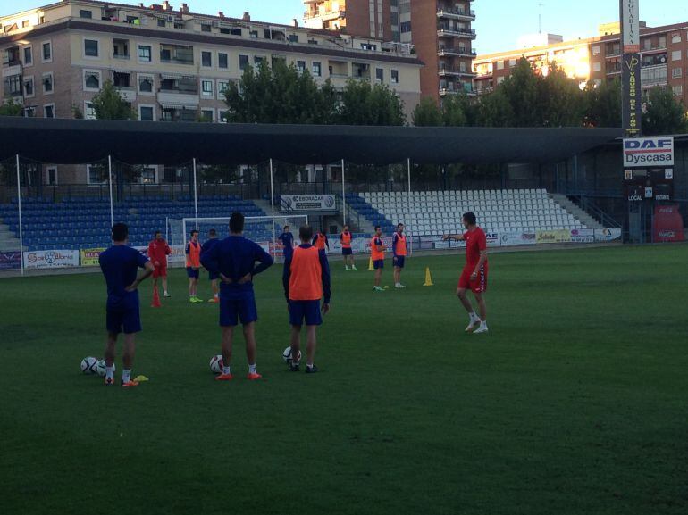 Entrenamiento del Cf Talavera