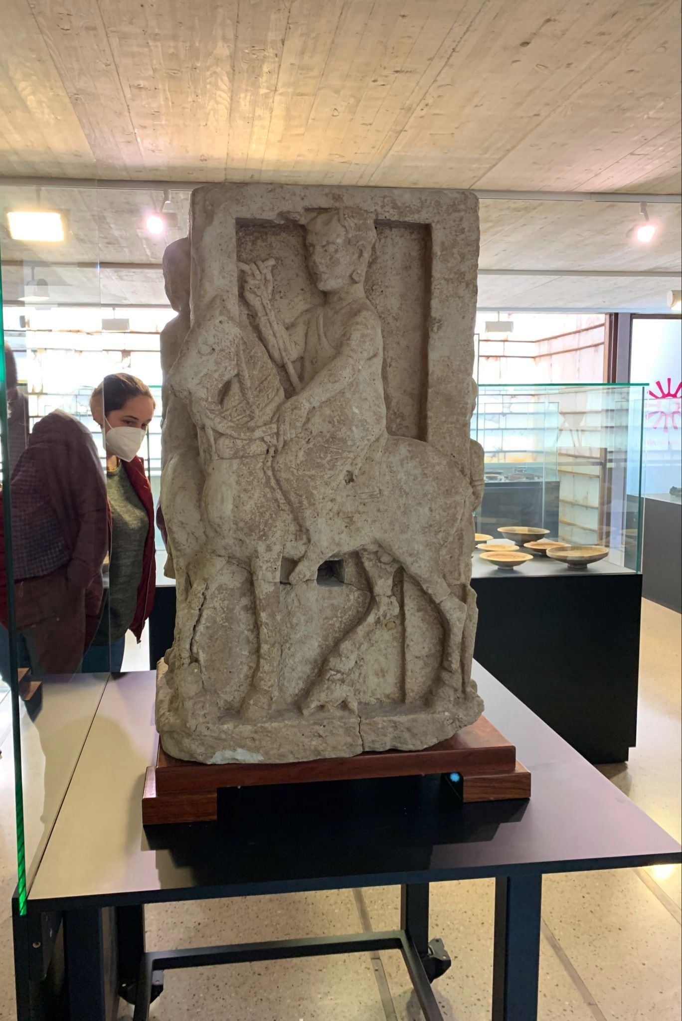 Los Jinetes Ibéricos ya están en el Museo Arqueológico de Jumilla