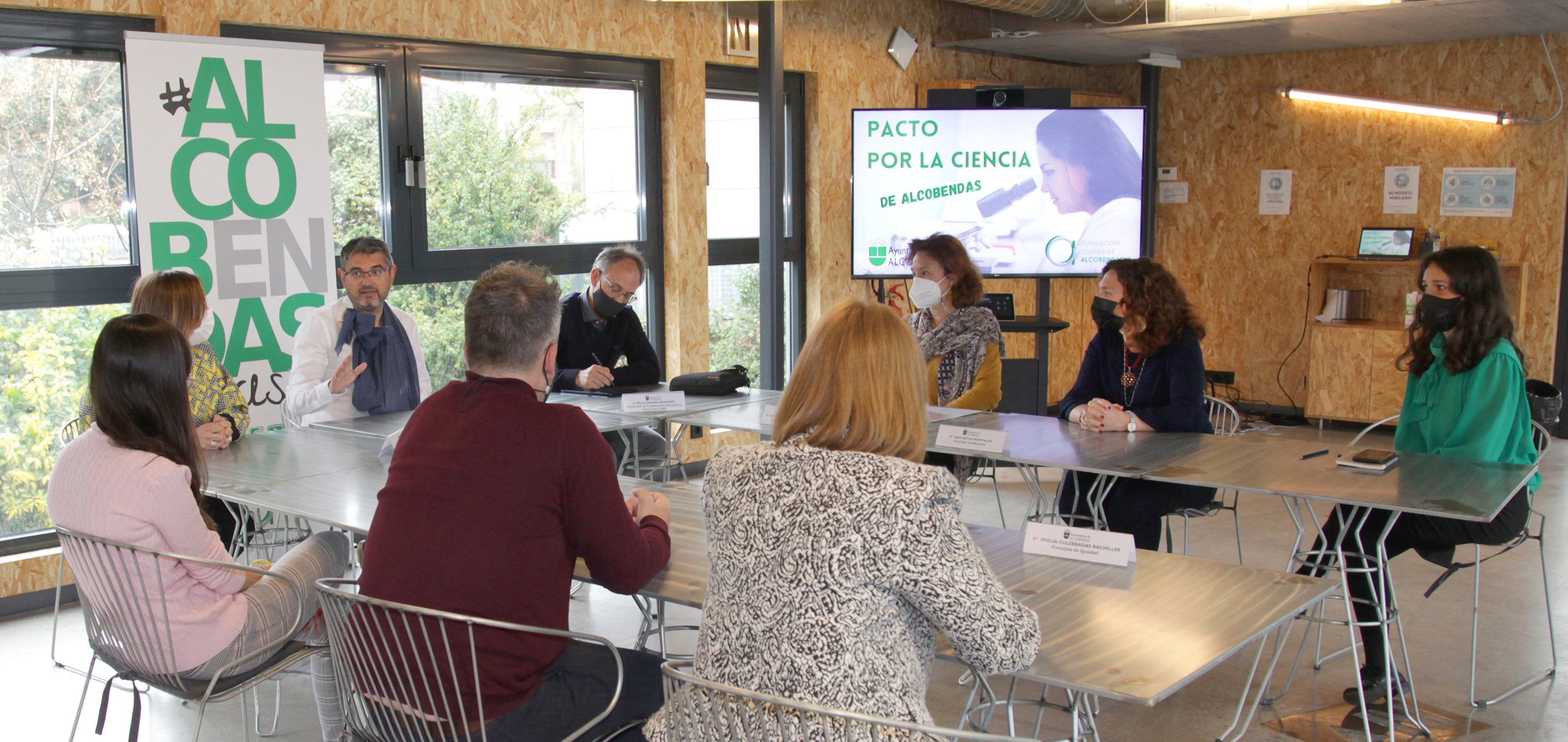 Primera reunión del Pacto por la Ciencia de Alcobendas