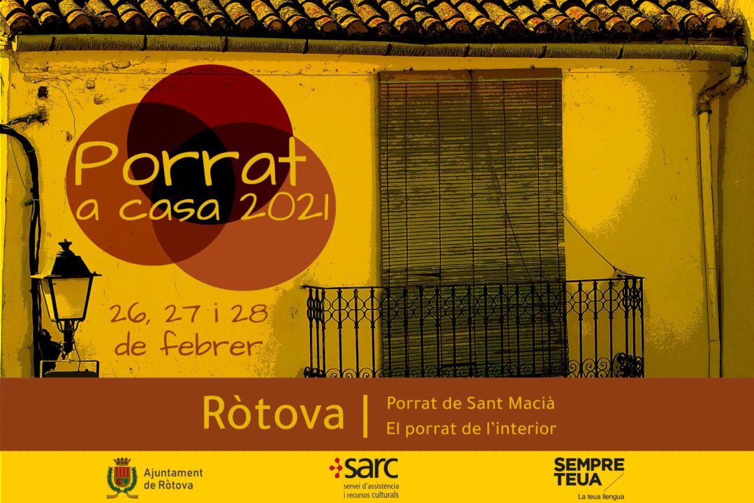 Cartel del Porrat de este 2021 