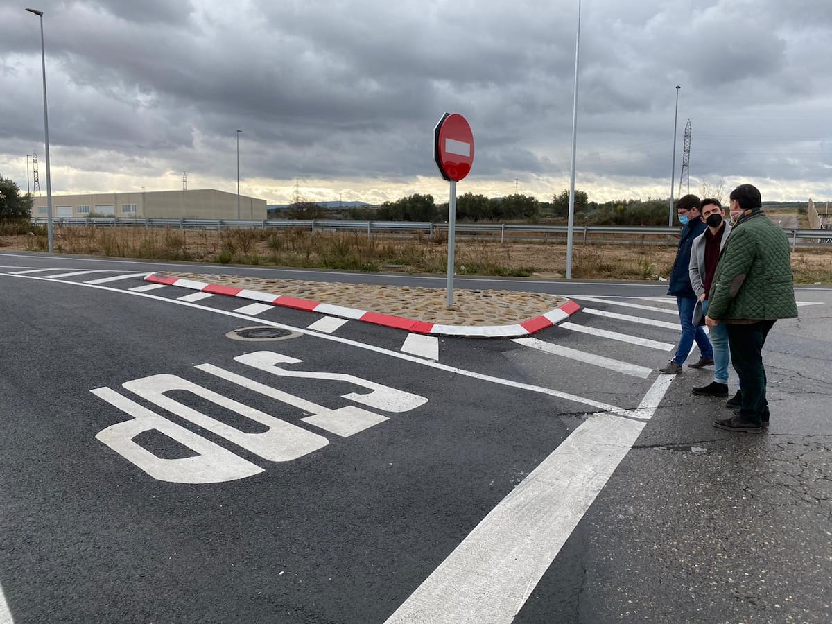 La primera fase de las obras de acceso al polígono El Recuenco comenzará en diciembre