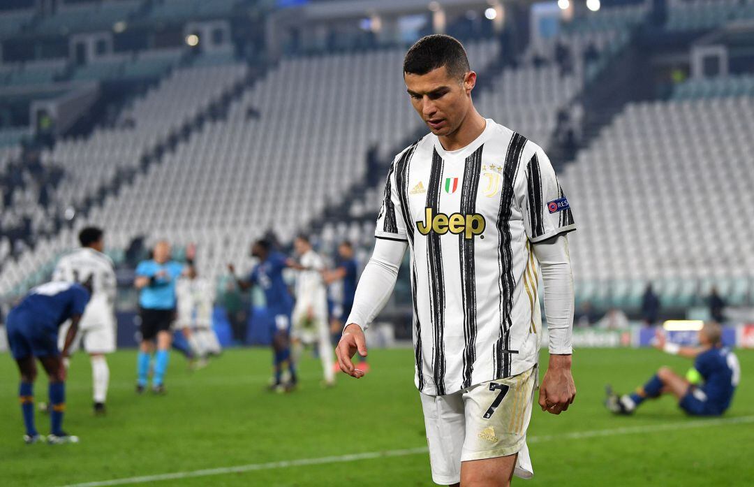 Cristiano Ronaldo, en un partido con la Juventus