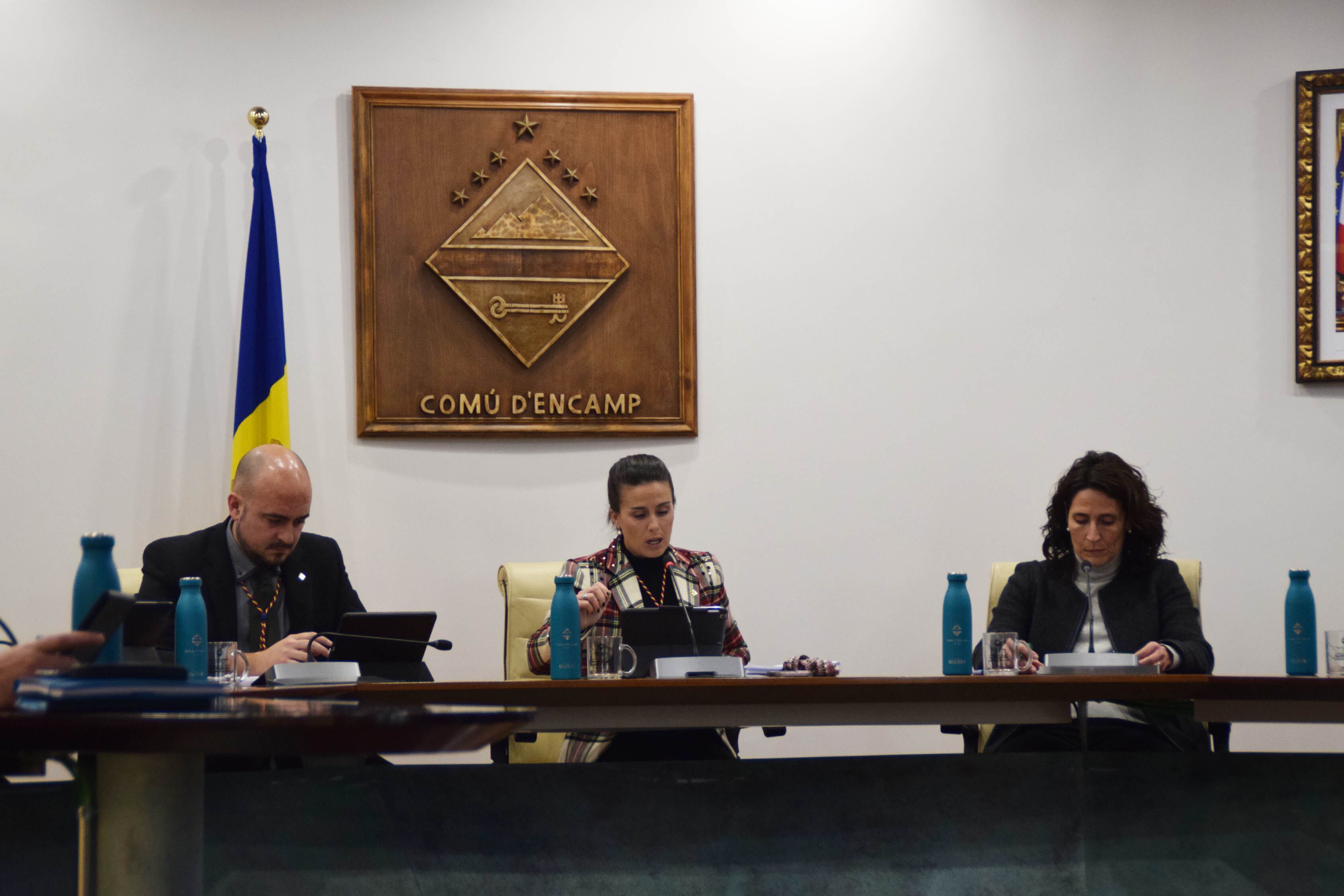Sessió de comú d'Encamp d'aquest dimecres.
