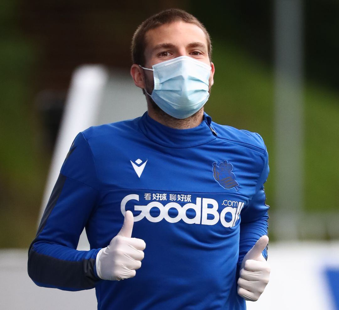 Illarramendi se ejercita en Zubieta