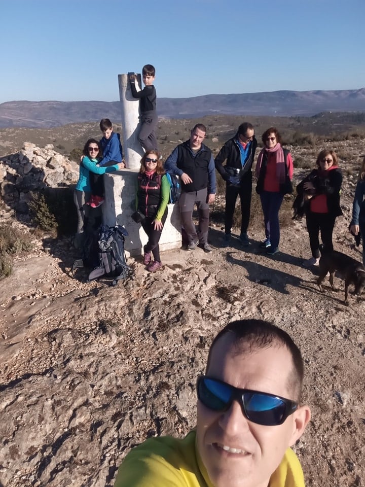 Brindis del CEX en la montaña