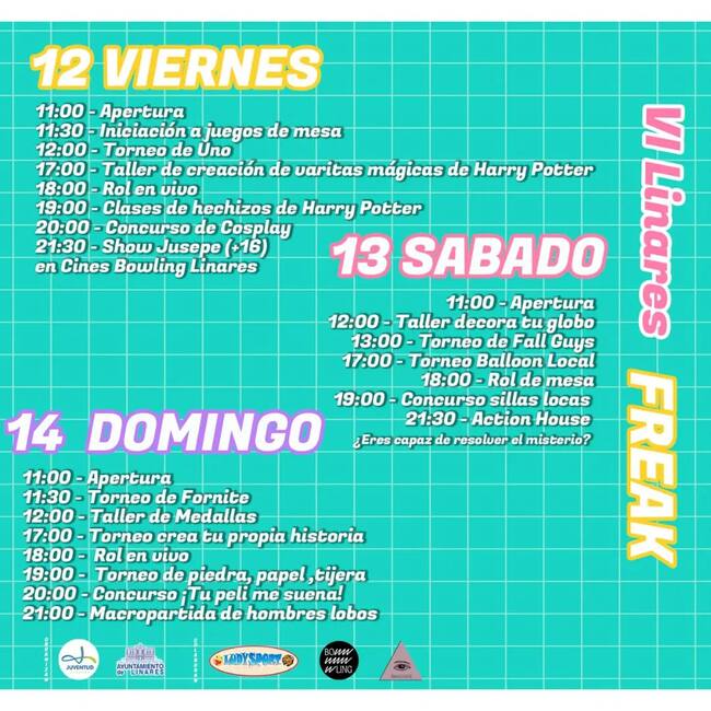 Programación Linares Freak 2022