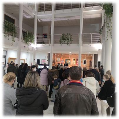 Celebración en el Ayuntamiento de Íscar del aniversario de la Asociación de la Mujer Rural