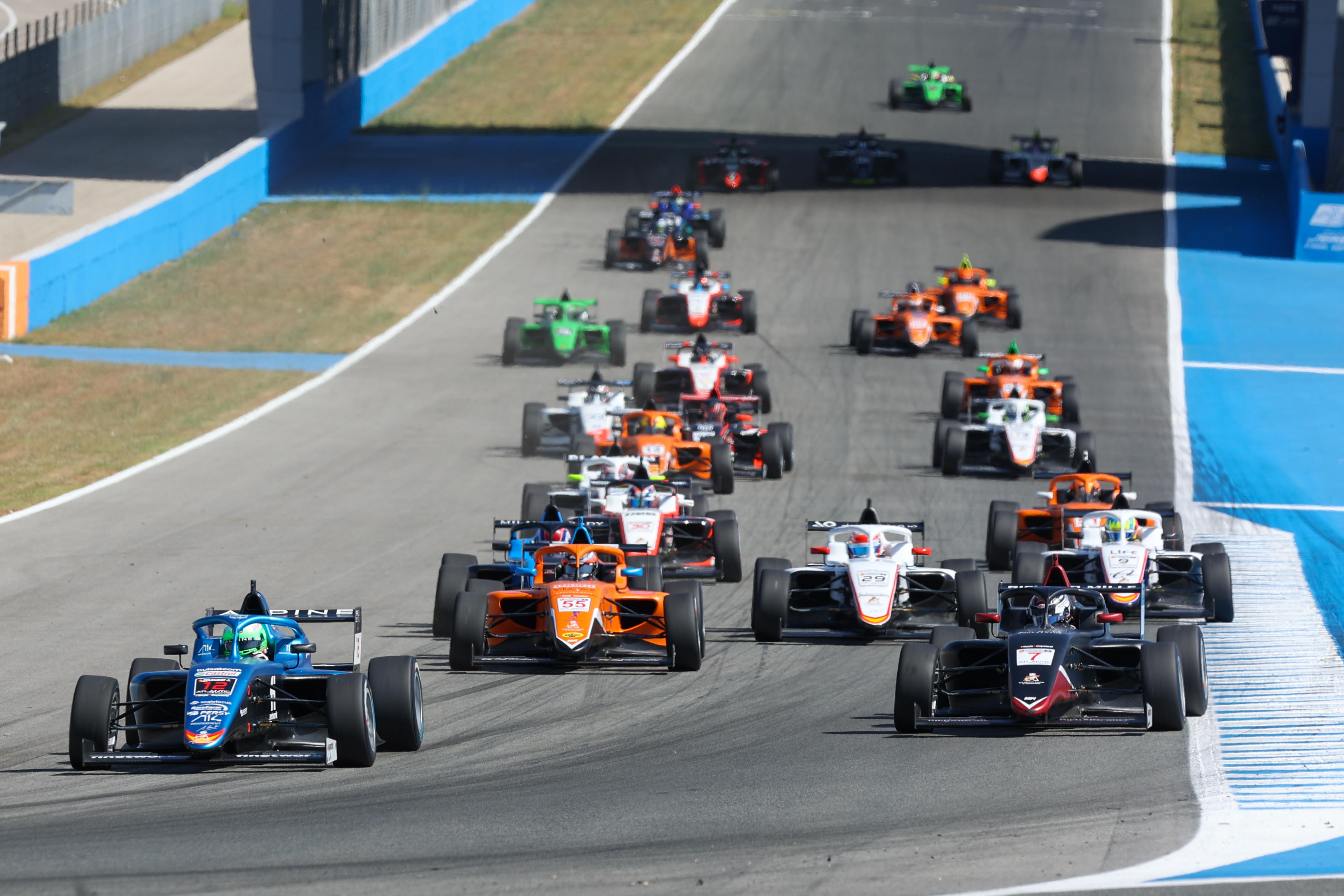 Imagen carrera del sábado del Campeonato de España de F-4