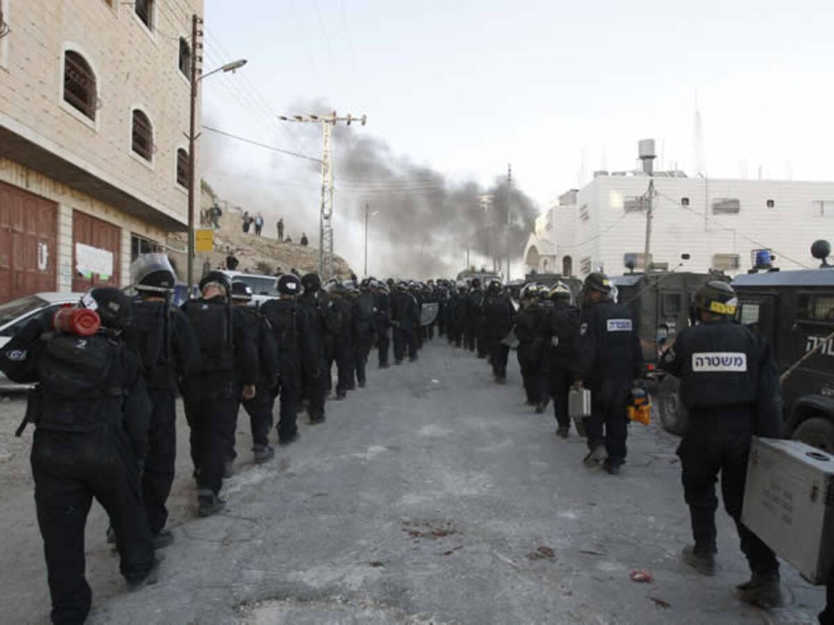 Importantes disturbios tras el desalojo de la casa de Hebrón