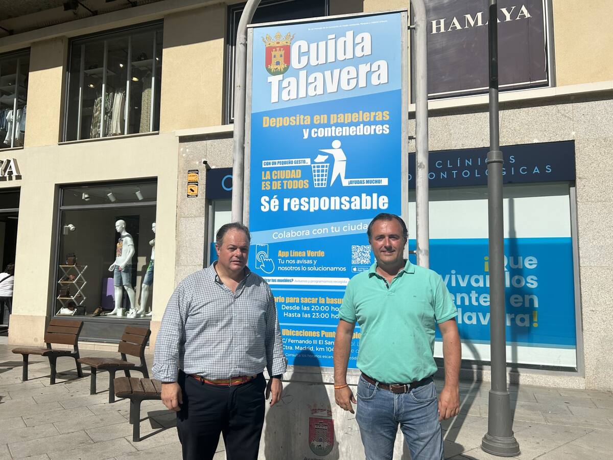 Arranca la campaña `Cuida Talavera´ para lograr una ciudad limpia