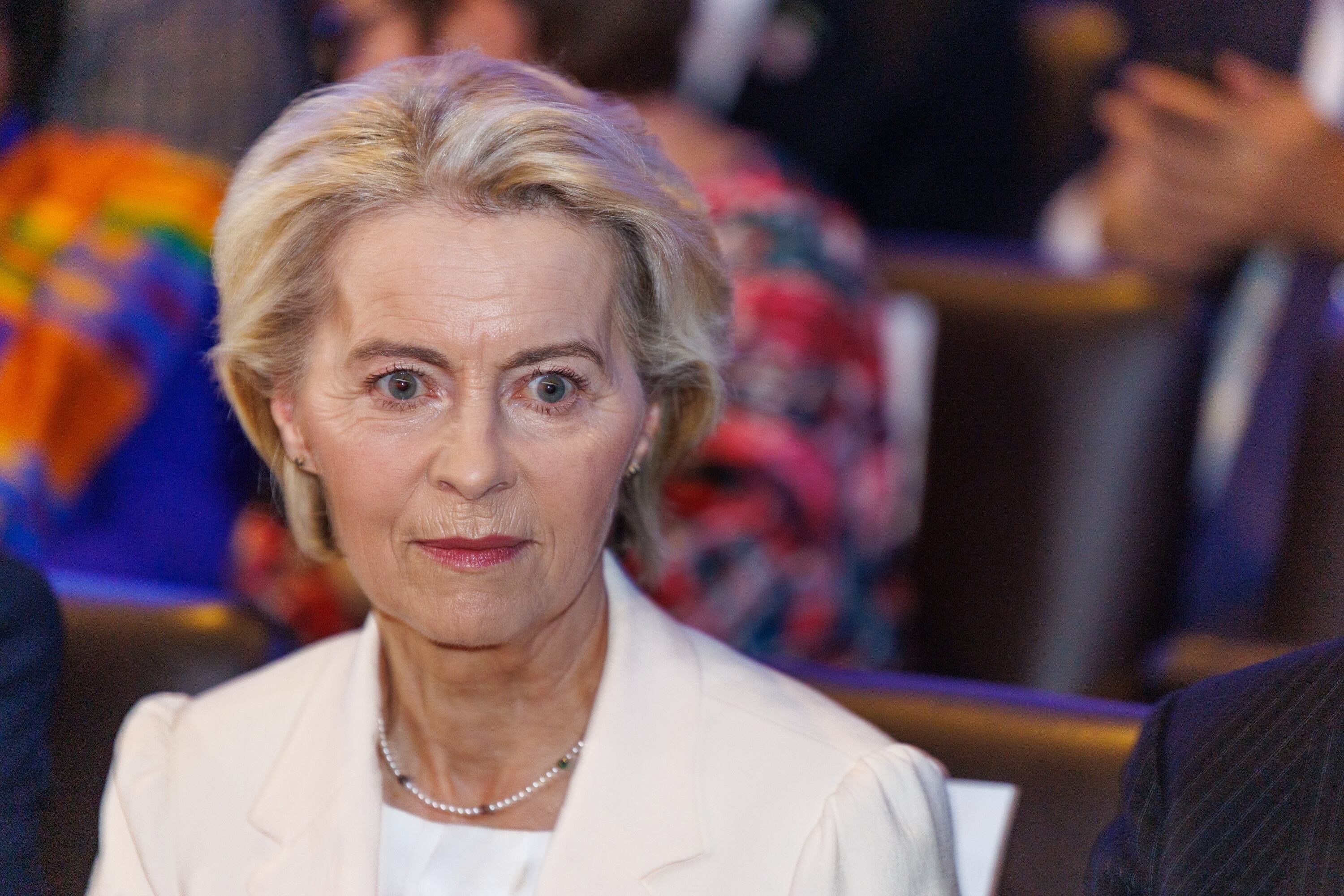 La presidenta de la Comisión Europea, Ursula von der Leyen