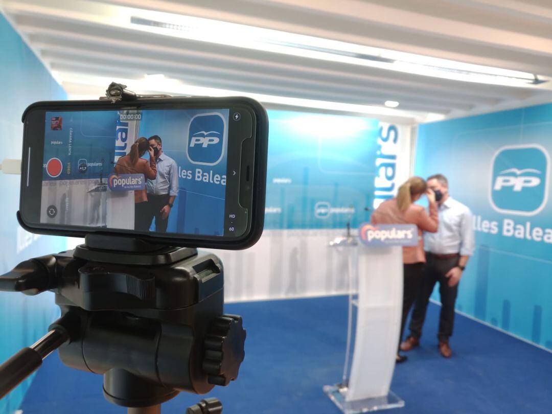 Rueda de prensa del PP.