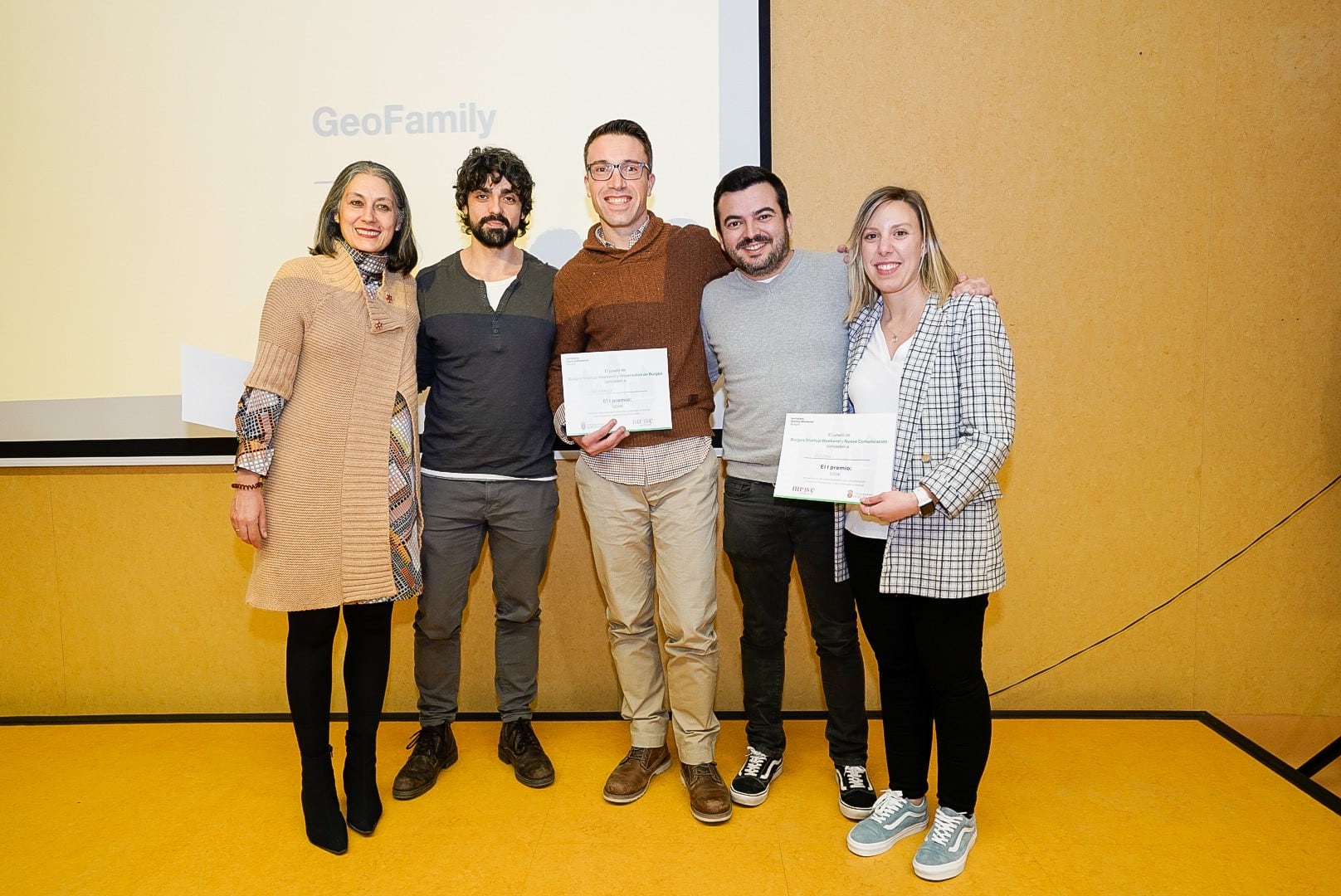 Geofamily, proyecto ganador del XI Startup Weekend Burgos