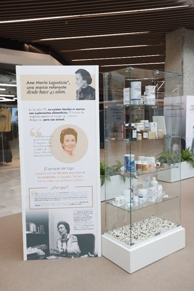 Exposición “Una vida Con Ciencia” en el centro comercial Zubiarte, Bilbao