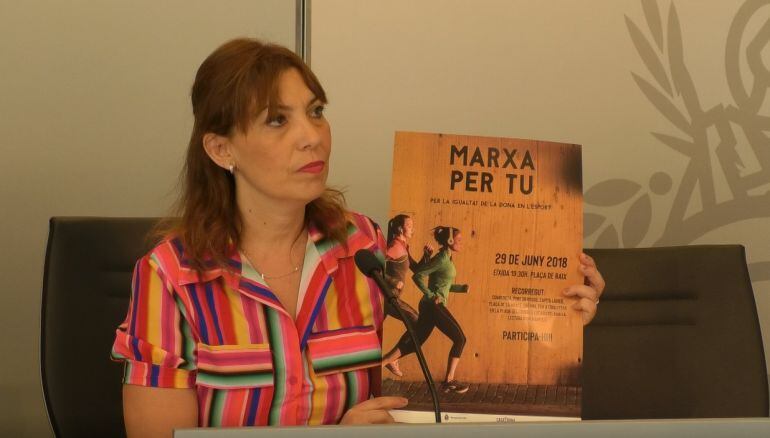 Presentación Marxa Per Tu: Per la igualtat de la dona a l'esport