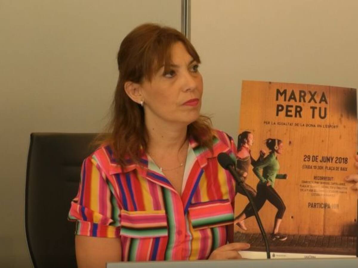 La concejalía de Igualdad presenta la Marxa per Tu: Per la Igualtat de la Dona en L’Esport