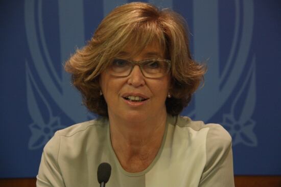 La consellera d'Ensenyament, Irene Rigau