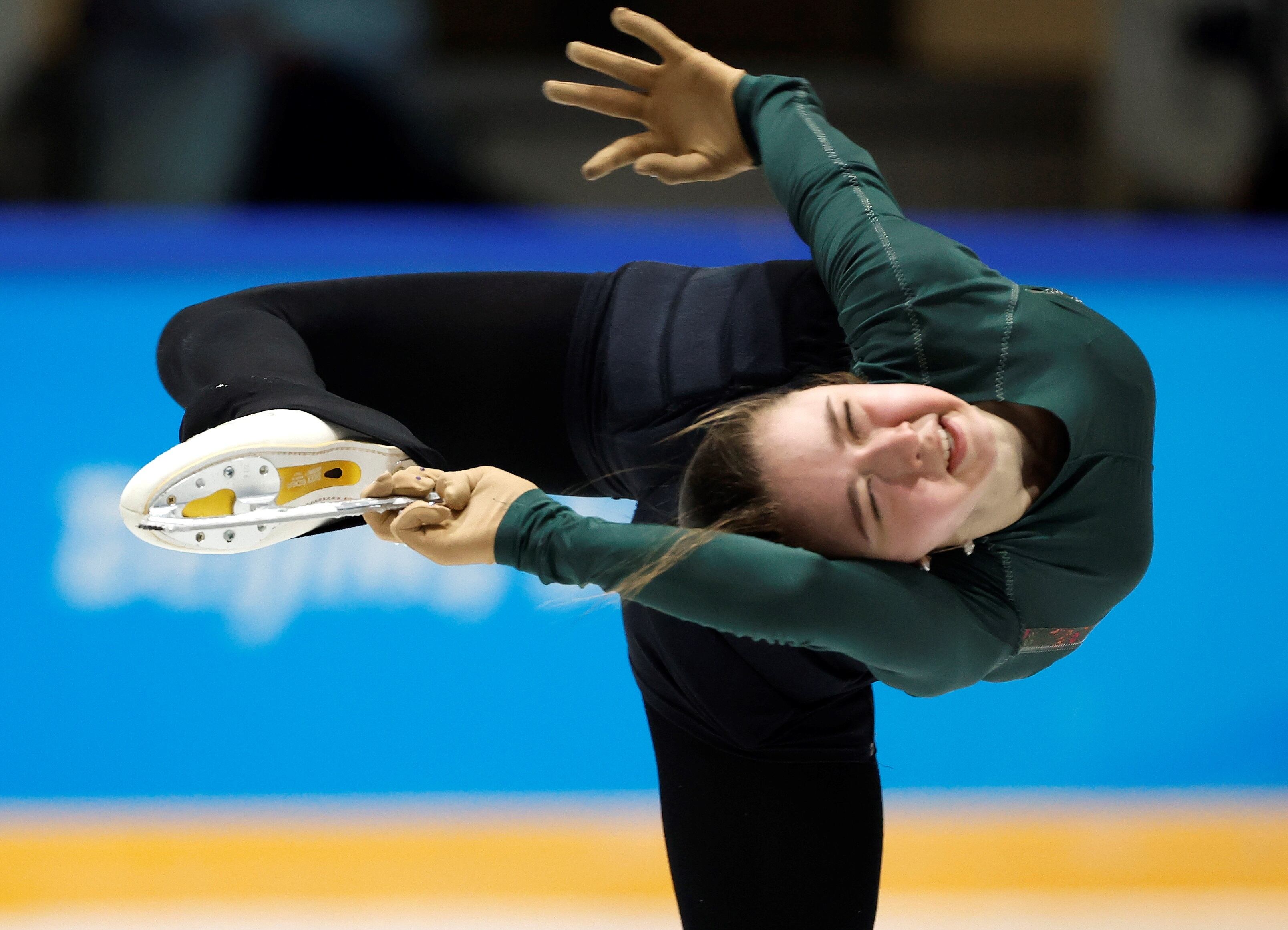 Kamila Valieva, durante los Juegos de Invierno en Pekín