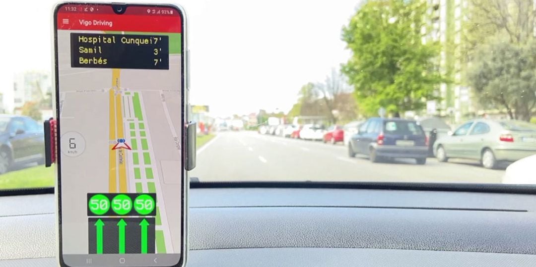 La nueva app de tráfico del Concello de Vigo