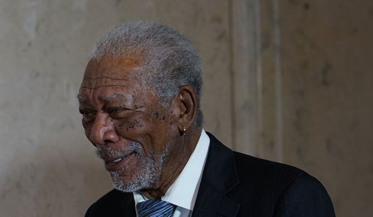 El actor Morgan Freeman.